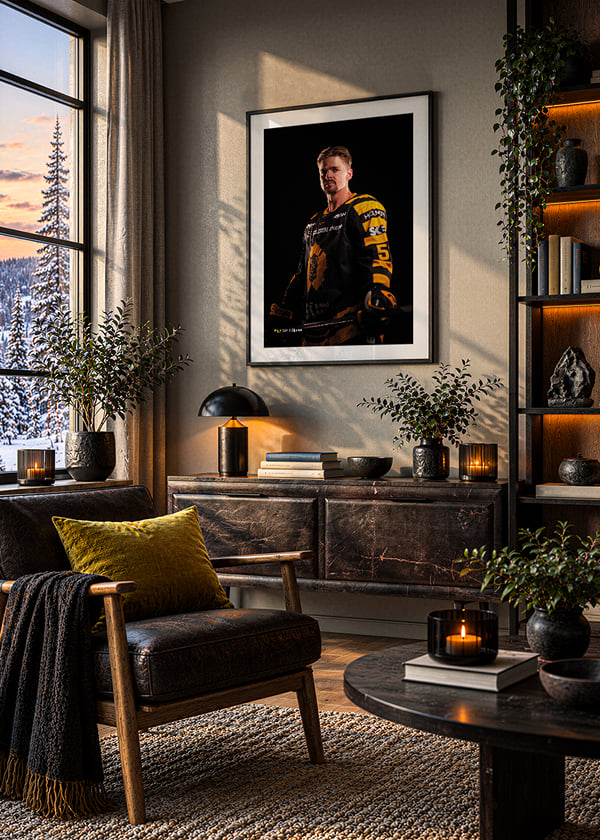 Poster Emil Djuse #57 Skellefteå AIK 2026/2027 crossfade
