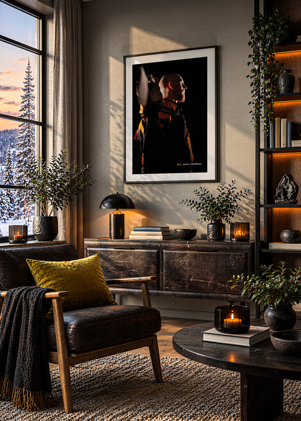 Poster Jonathan Davidsson #71 Skellefteå AIK 2026/2027 crossfade