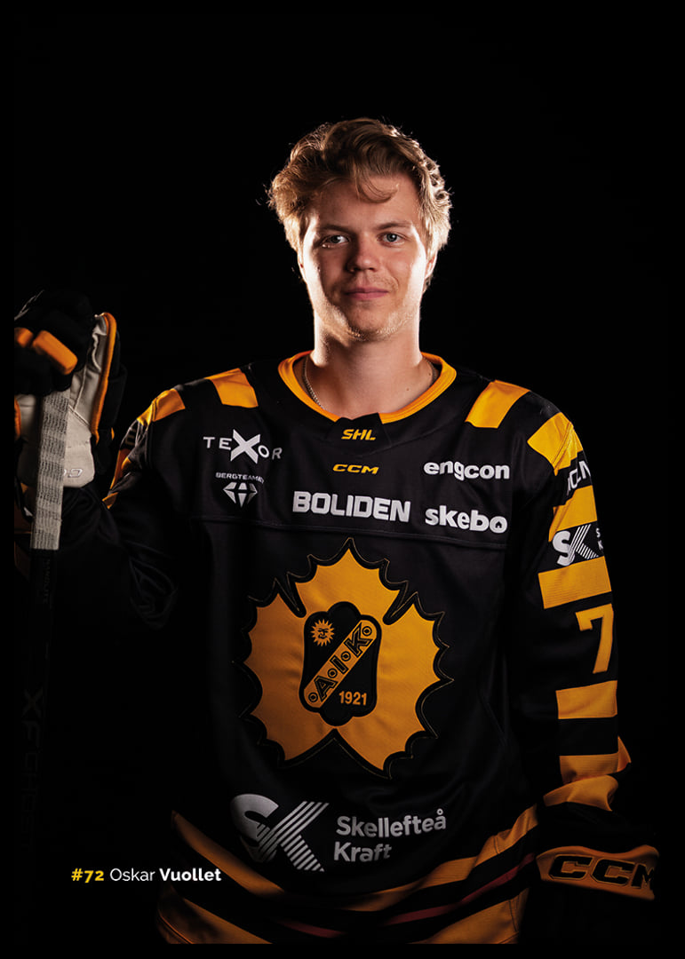Oskar Vuollet #72 Skellefteå AIK 2026/2027-12