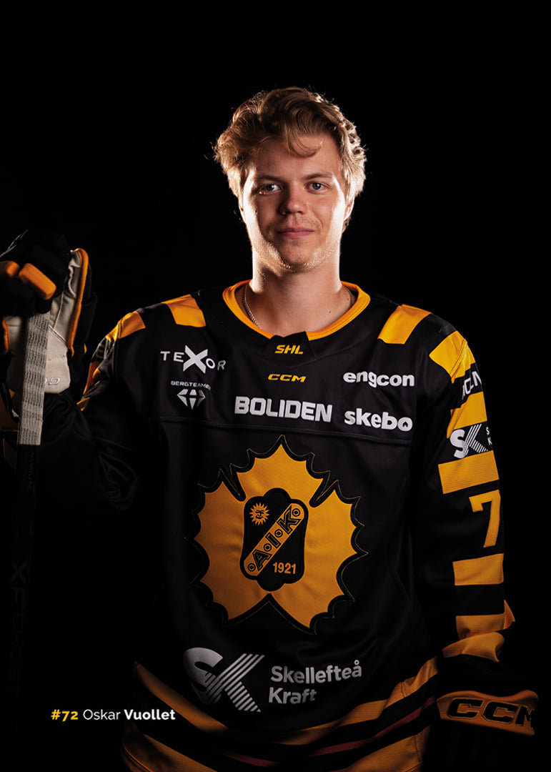 Oskar Vuollet #72 Skellefteå AIK 2026/2027-12