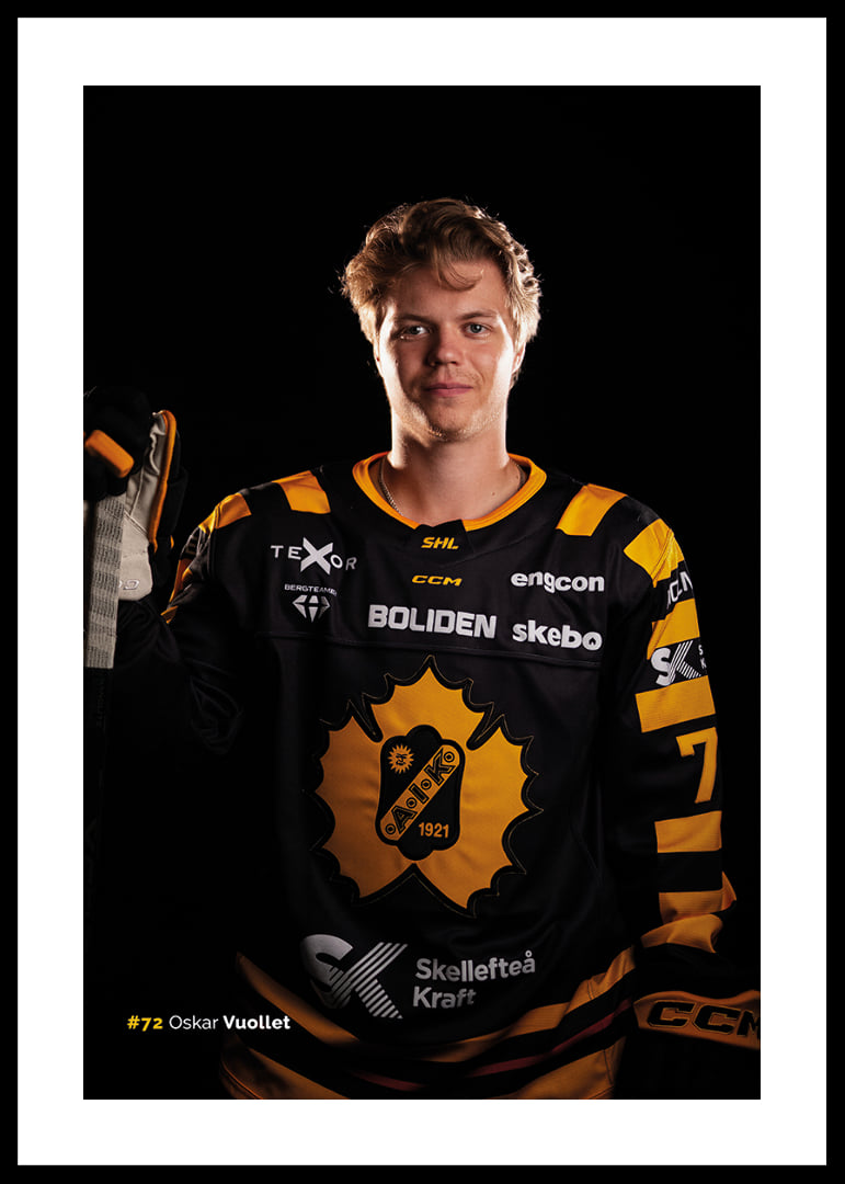 Oskar Vuollet #72 Skellefteå AIK 2026/2027-12