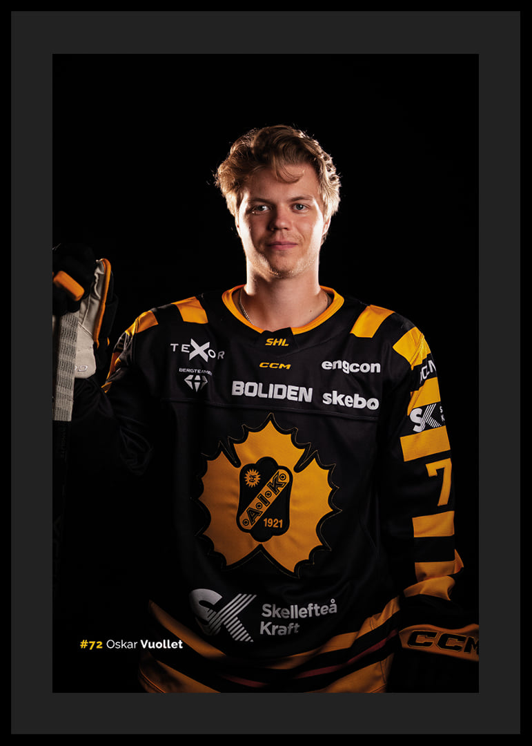 Oskar Vuollet #72 Skellefteå AIK 2026/2027-12