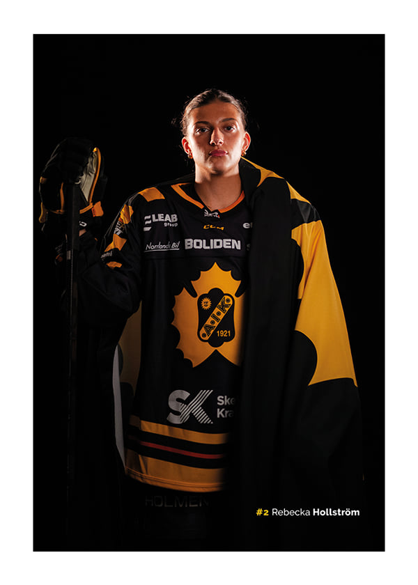 Poster Rebecka Hollström #2 Skellefteå AIK 2026/2027