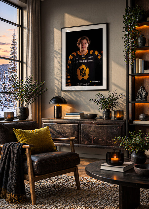 Poster Tyra Håkansson #8 Skellefteå AIK 2026/2027 crossfade
