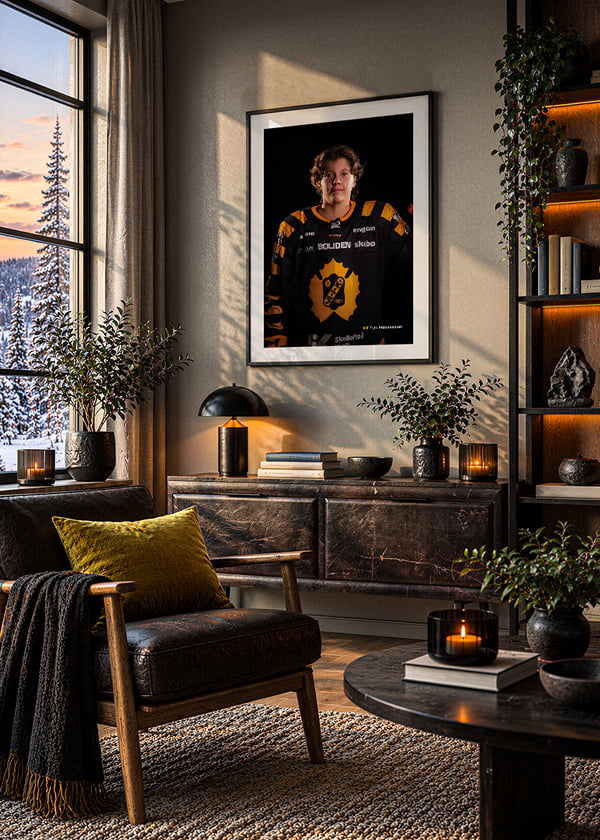 Poster Tyra Håkansson #8 Skellefteå AIK 2026/2027 crossfade