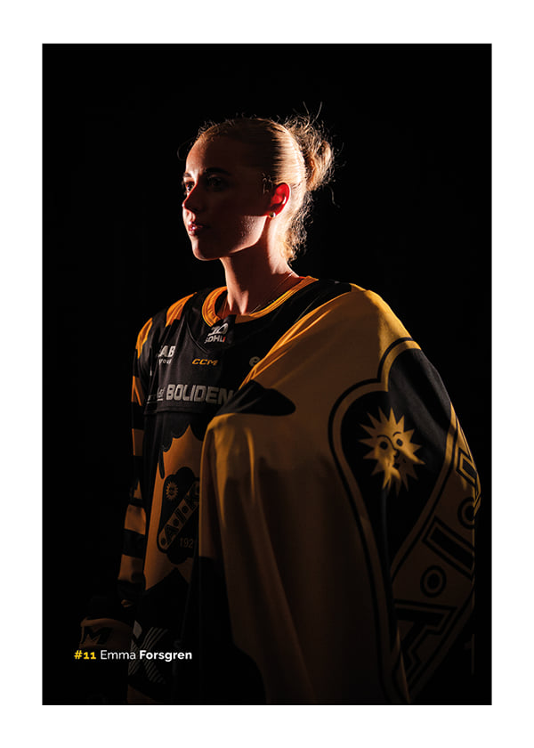 Poster Emma Forsgren #11 Skellefteå AIK 2026/2027