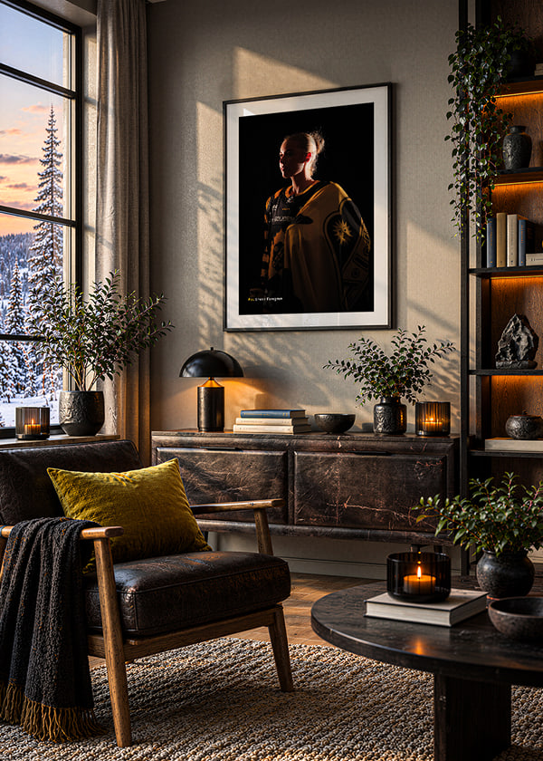 Poster Emma Forsgren #11 Skellefteå AIK 2026/2027 crossfade
