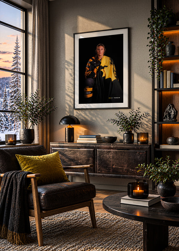 Poster Linn Stenlund #12 Skellefteå AIK 2026/2027 crossfade