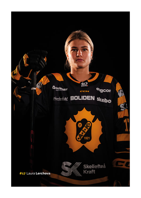 Poster Laura Lerchova #17 Skellefteå AIK 2026/2027