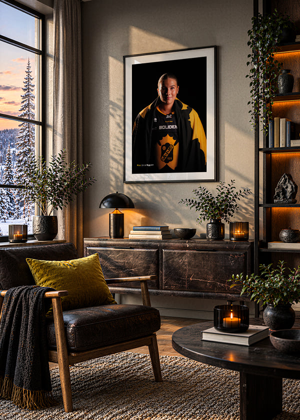Poster Ebba Nygren #22 Skellefteå AIK 2026/2027 crossfade