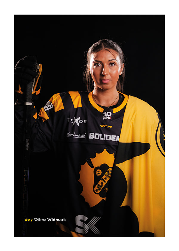 Poster Wilma Widmark #27 Skellefteå AIK 2026/2027