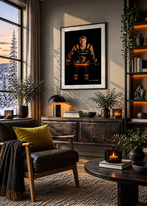 Poster Sara Lindqvist #86 Skellefteå AIK 2026/2027 crossfade