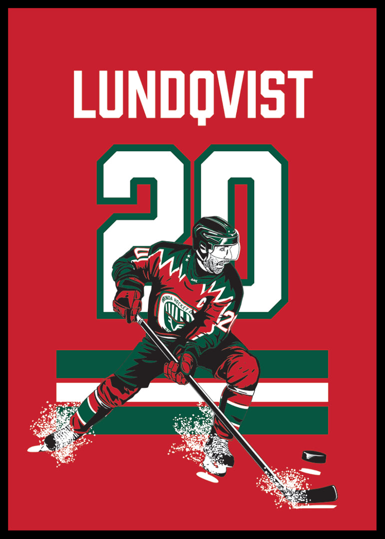 Joel Lundqvist Tröja Hissas 2026 Röd-12
