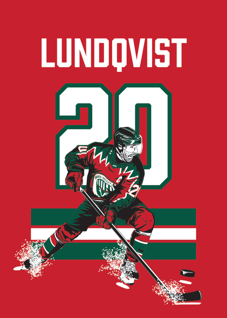 Joel Lundqvist Tröja Hissas 2026 Röd-12