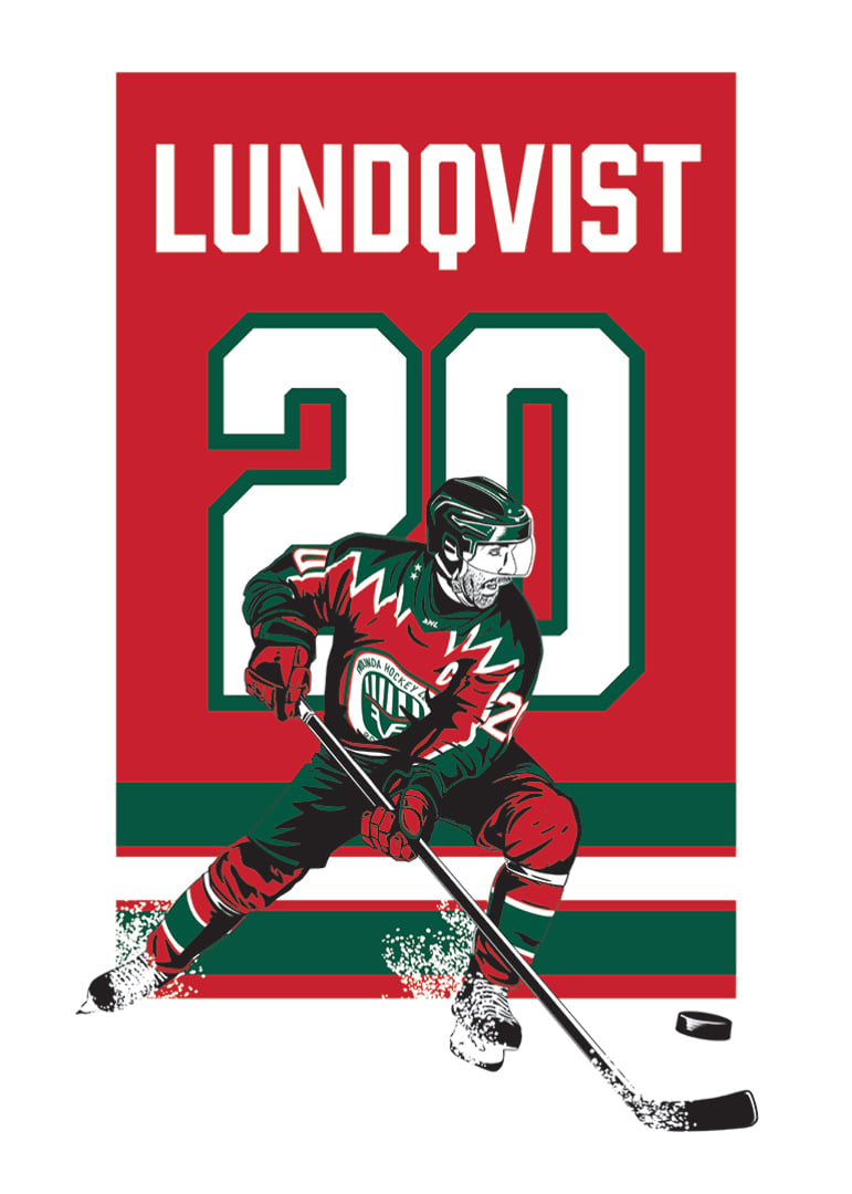 Joel Lundqvist Tröja Hissas 2026 Vit-12