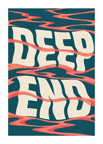Poster Deep End Waves