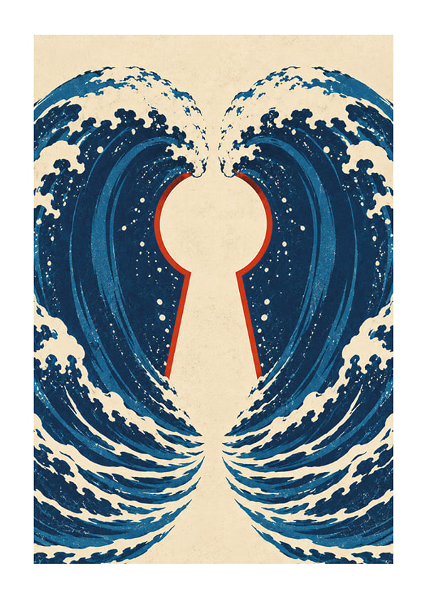 Poster Blue Portal