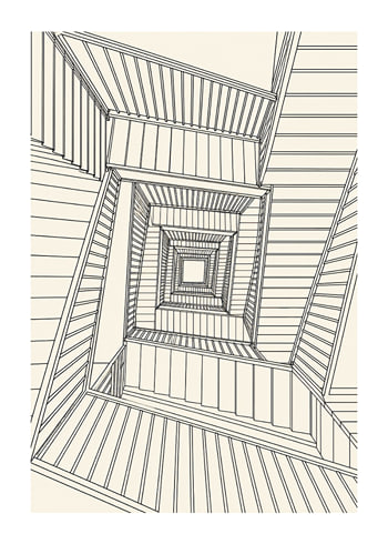 Plakat Endless Stairwell