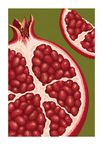 Poster Pomegranate Glow