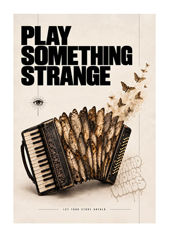 Poster Butterfly Accordion