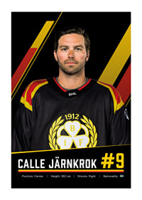 Calle Järnkrok #9 Brynäs IF 2026/2027-1