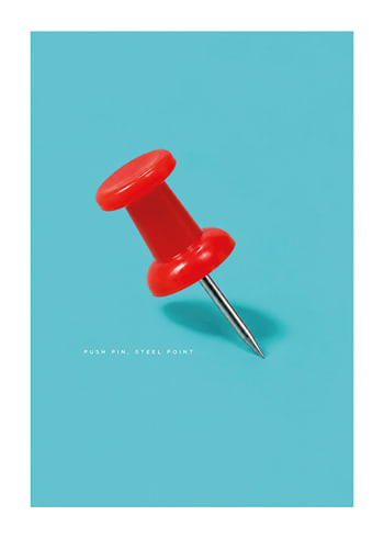 Plakat Pinpoint Red