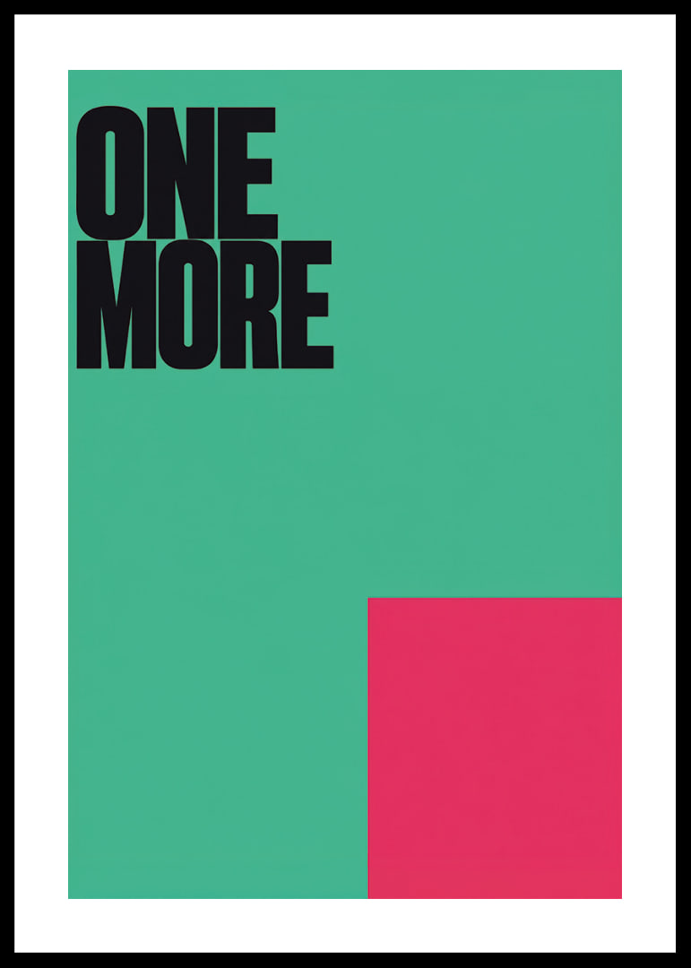 Bold typography in black against mint green with an intense pink color surface.-12