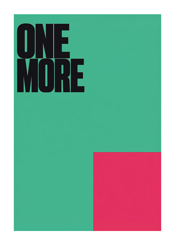 Affiche Mint Motivation