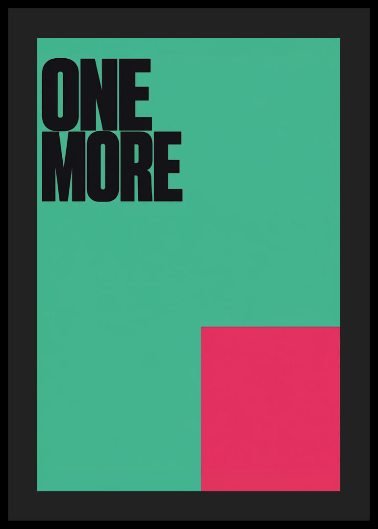 Bold typography in black against mint green with an intense pink color surface.-12