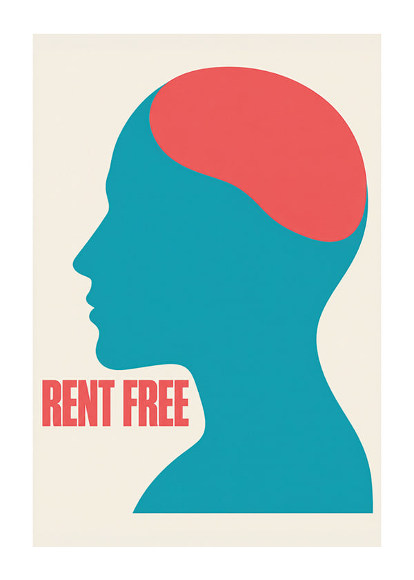 Affiche Rent Free Mind