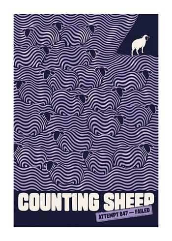 Affiche Counting Sheeps Again
