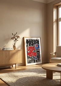 Raw urban poster wall with worn layers, bold typography and city pulse.-8