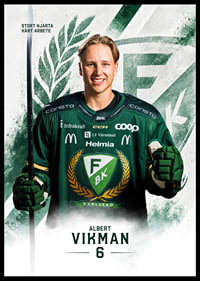Albert Wikman #6 Färjestad BK 2026/2027-6