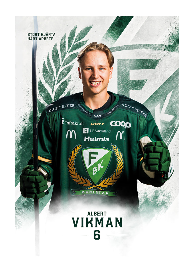 Albert Wikman #6 Färjestad BK 2026/2027-12
