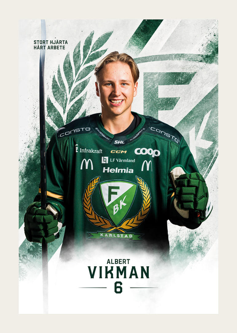 Albert Wikman #6 Färjestad BK 2026/2027-12