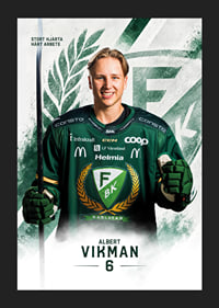 Albert Wikman #6 Färjestad BK 2026/2027-5