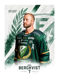 Axel Bergkvist #7 Färjestad BK 2026/2027-1