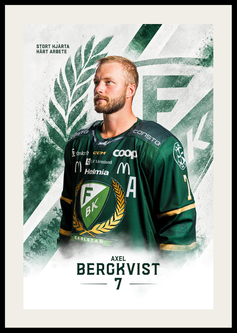 Axel Bergkvist #7 Färjestad BK 2026/2027-12
