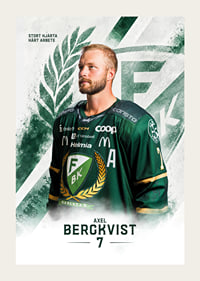 Axel Bergkvist #7 Färjestad BK 2026/2027-3
