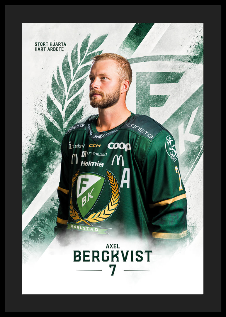 Axel Bergkvist #7 Färjestad BK 2026/2027-12