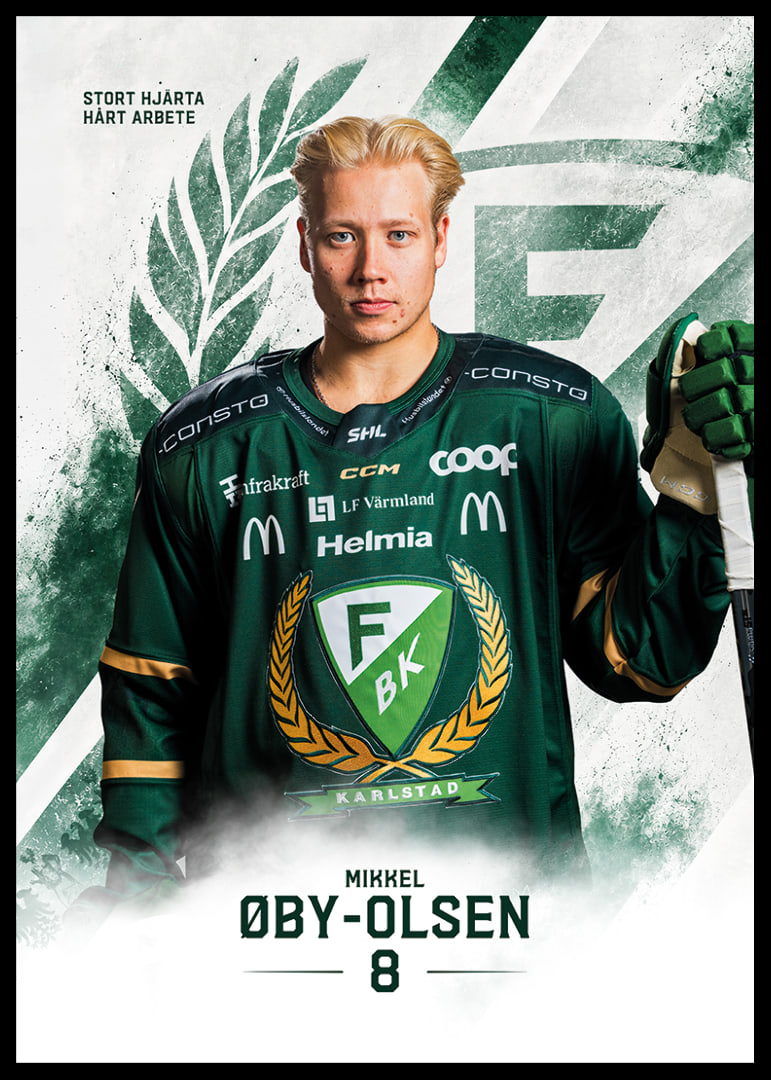 Mikkel Øby-Olsen #8 Färjestad BK 2026/2027-12