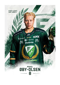 Mikkel Øby-Olsen #8 Färjestad BK 2026/2027-1