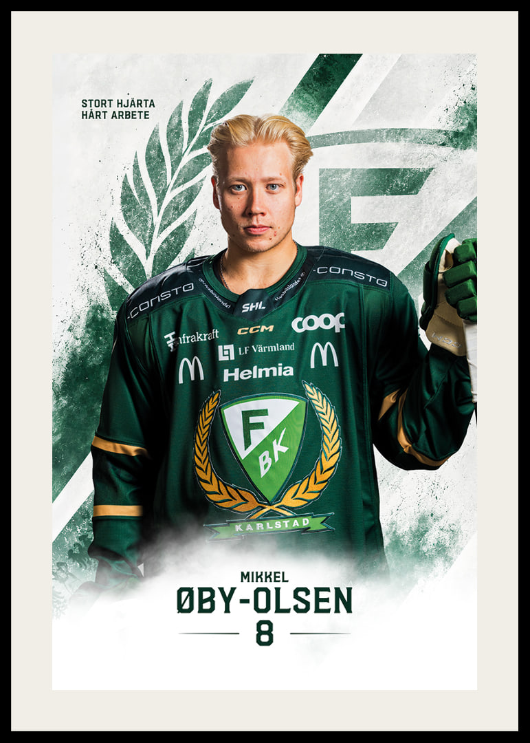 Mikkel Øby-Olsen #8 Färjestad BK 2026/2027-12
