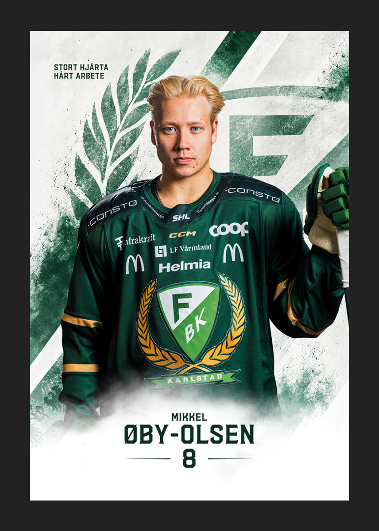 Mikkel Øby-Olsen #8 Färjestad BK 2026/2027-12