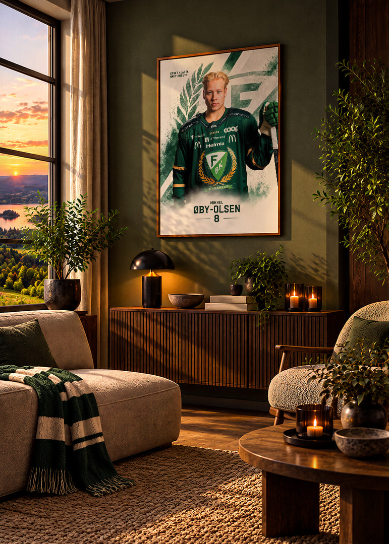 Mikkel Øby-Olsen #8 Färjestad BK 2026/2027-12