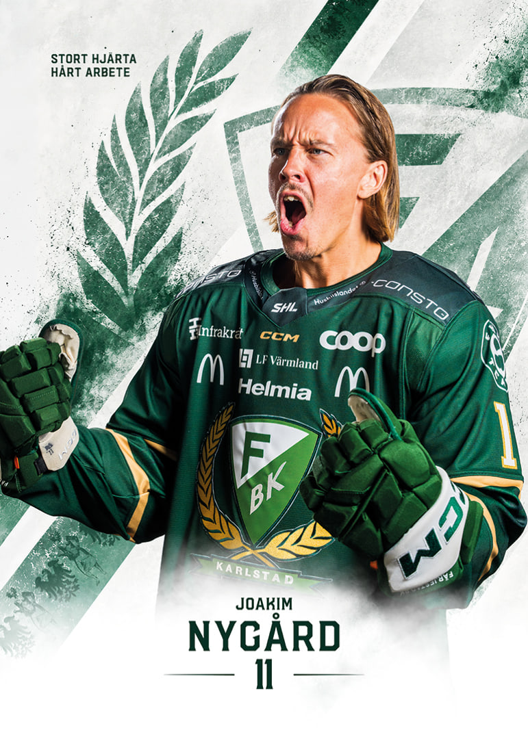 Joakim Nygård #11 Färjestad BK 2026/2027-12