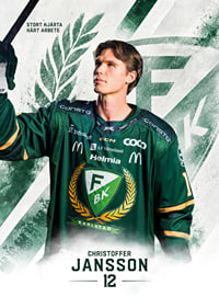 Christoffer Jansson #12 Färjestad BK 2026/2027-7