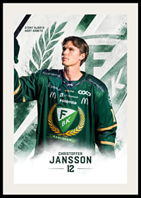 Christoffer Jansson #12 Färjestad BK 2026/2027-2