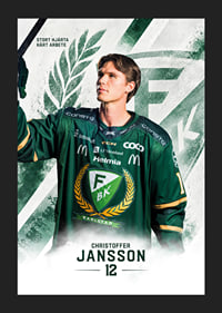Christoffer Jansson #12 Färjestad BK 2026/2027-5