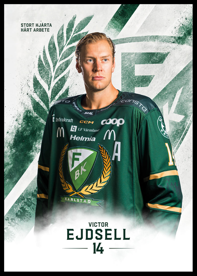 Victor Ejdsell #14 Färjestad BK 2026/2027-12